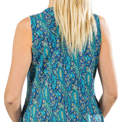 UNIQUE STYLES ASFOOR Women's Floral Midi Dress, Vacation Outfits Sleeveless Flowy Summer Dress