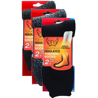 Set of 3 Thermal Socks for Men Heated Cold Weather Socks Men Warm Insulated Socks for Winter - Unique Styles Asfoor